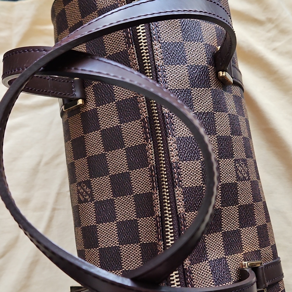 LOUIS VUITTON PAPILLON 30 IN DAMIER EBENE - RARE EUC CONDITION - Picture 2 of 9